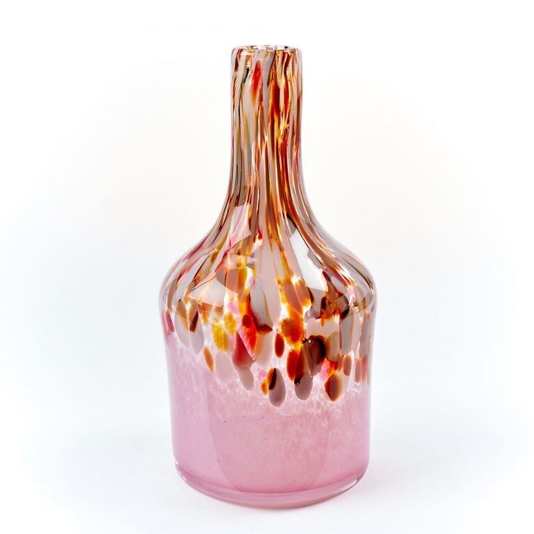 Fidrio Vase Bottle Istanbul Spotty