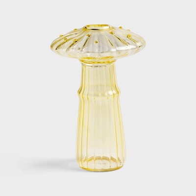 &klevering Amsterdam - Vase Mushrom gelb