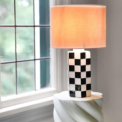 &klevering Amsterdam Tischlampe Check Black &klevering Amsterdam Tischlampe Check Black