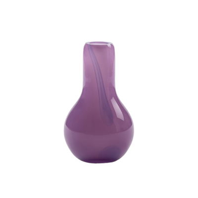 Kodanska Flow Vase purple W. stripes, small