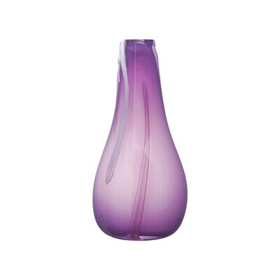 Kodanska Flow Vase purple W stripes, large