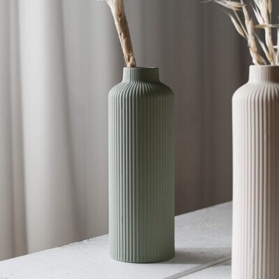 Storefactory Vase Adala - grün Keramikvase