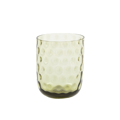 Kodanska Summer Wasserglas klein, olivgrün