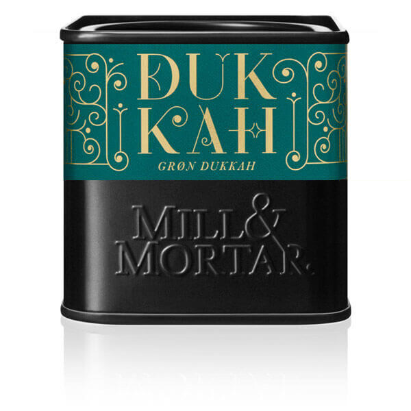 Mill & Mortar Bio Dukkah Gewürzmischung grün   - Dose 75 g