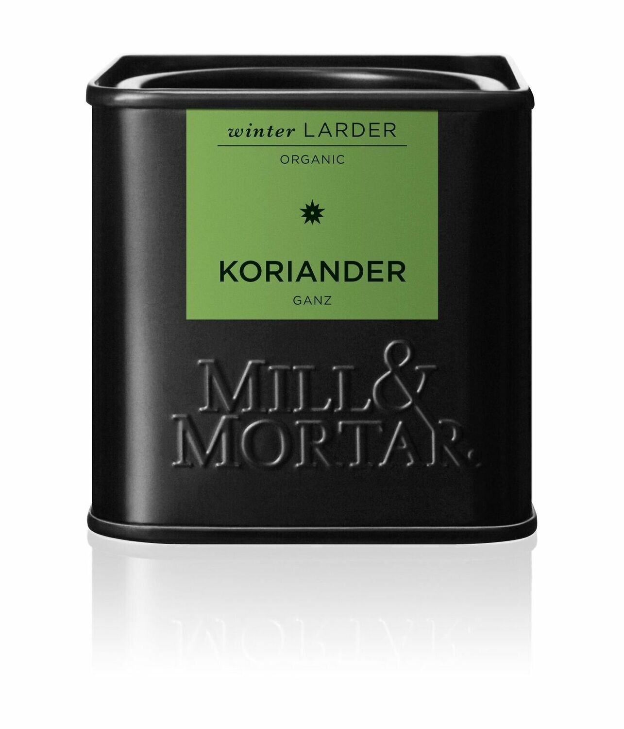 Mill & Mortar Bio Koriandersamen  ganz - Dose 35 g