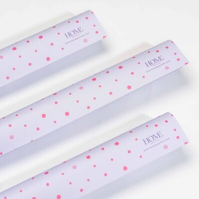 Geschenkpapier-Set Pink Dots