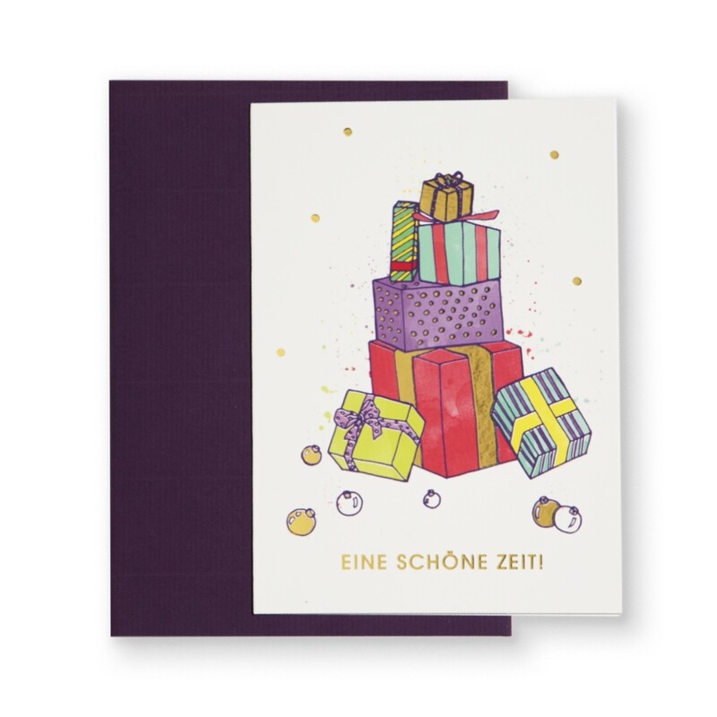 Home Quartier Klappkarte Home Quartier Klappkarte "Eine schöne Zeit" - Geschenke