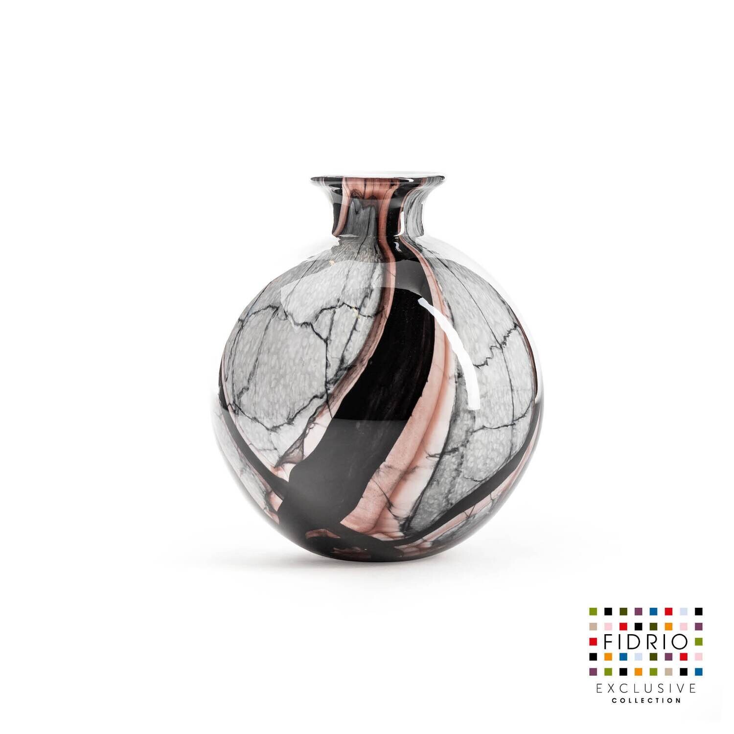 Fidrio Bolvase with Neck Onyx Medium