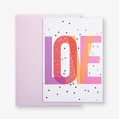 Home Quartier Klappkarte LOVE LETTERS Home Quartier Klappkarte LOVE LETTERS