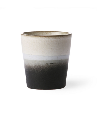 HK living 70s Keramik Kaffeebecher ROCK