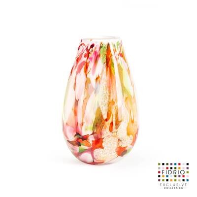 Fidrio Vase Organic Mixed Colors Large