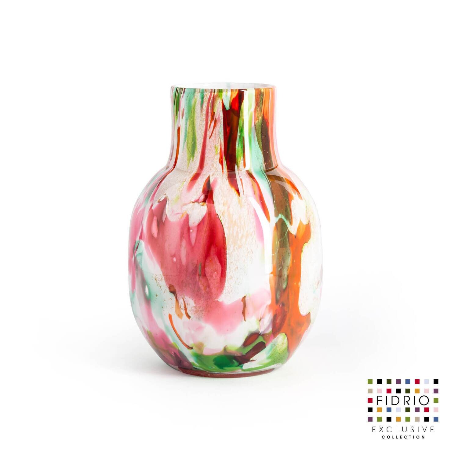 Fidrio Vase PALERMO MEDIUM Mixed Colors