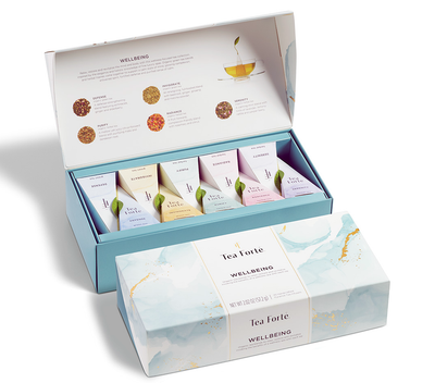 Tee Geschenkbox Wellbeing von Tea Forte Tee Geschenkbox Wellbeing von Tea Forte