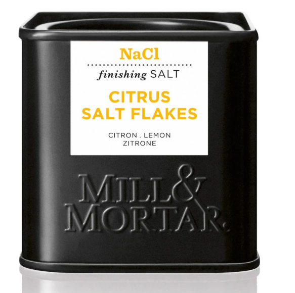 Mill & Mortar Zitrus Salz Flocken    - Dose 75 g