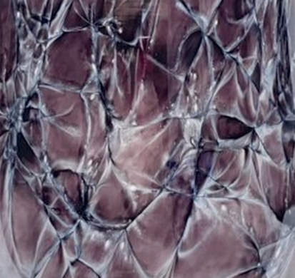 Fidrio Vase Palermo Mauve medium