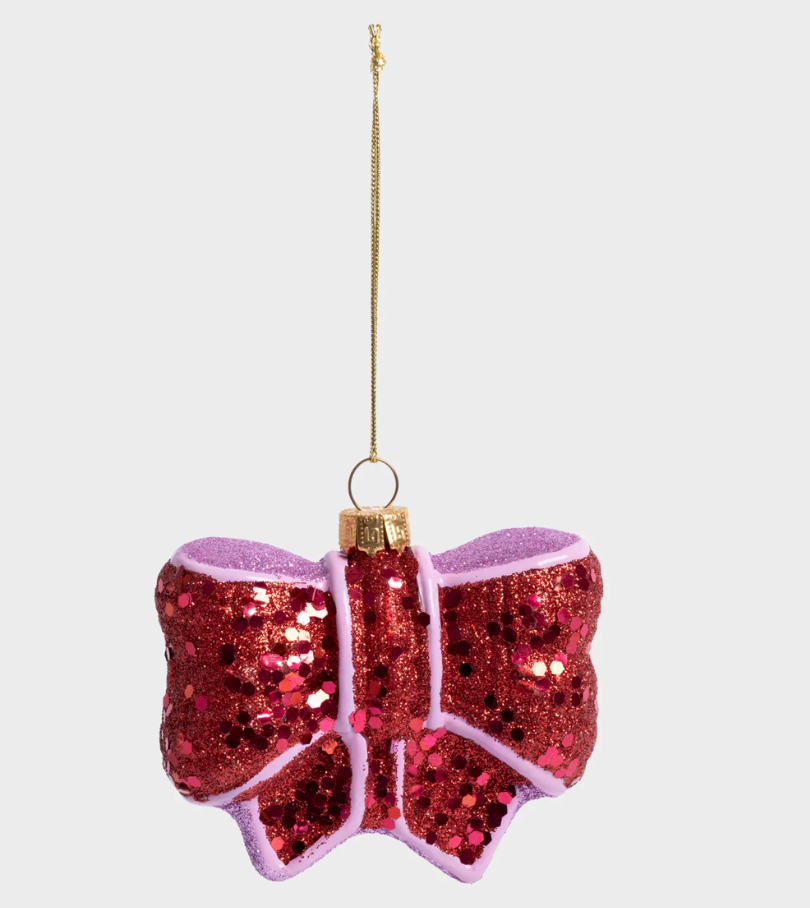 &klevering Amsterdam - Weihnachtsschmuck Ribbon Red