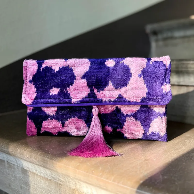 Ikat-Clutch-Tasche Almeria