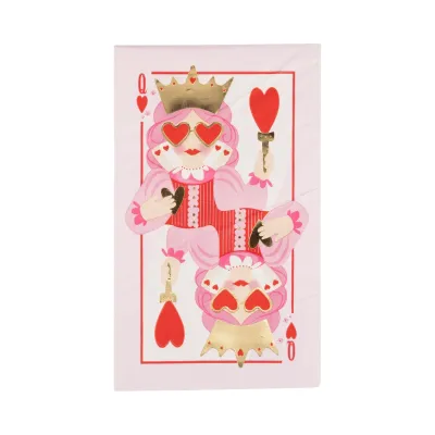 Queen of Hearts Dinner-Serviette Queen of Hearts Dinner-Serviette