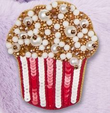 Vivi  Broschenpaar Popcorn