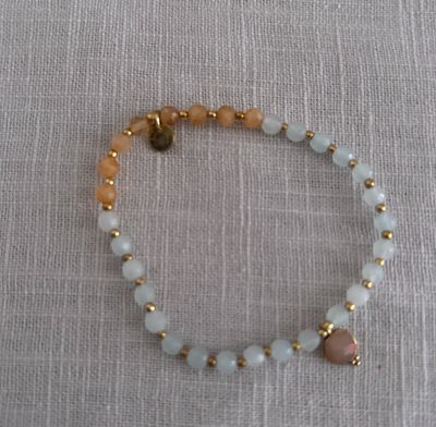 Schmückstück Armband A22 Single Orange Ice