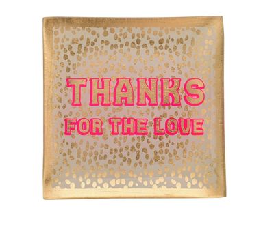 Gift Company  Deko-Teller Thanks for the Love