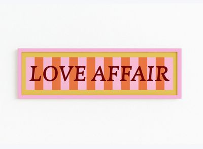 Love Affair- gerahmtes Bild Love Affair- gerahmtes Bild