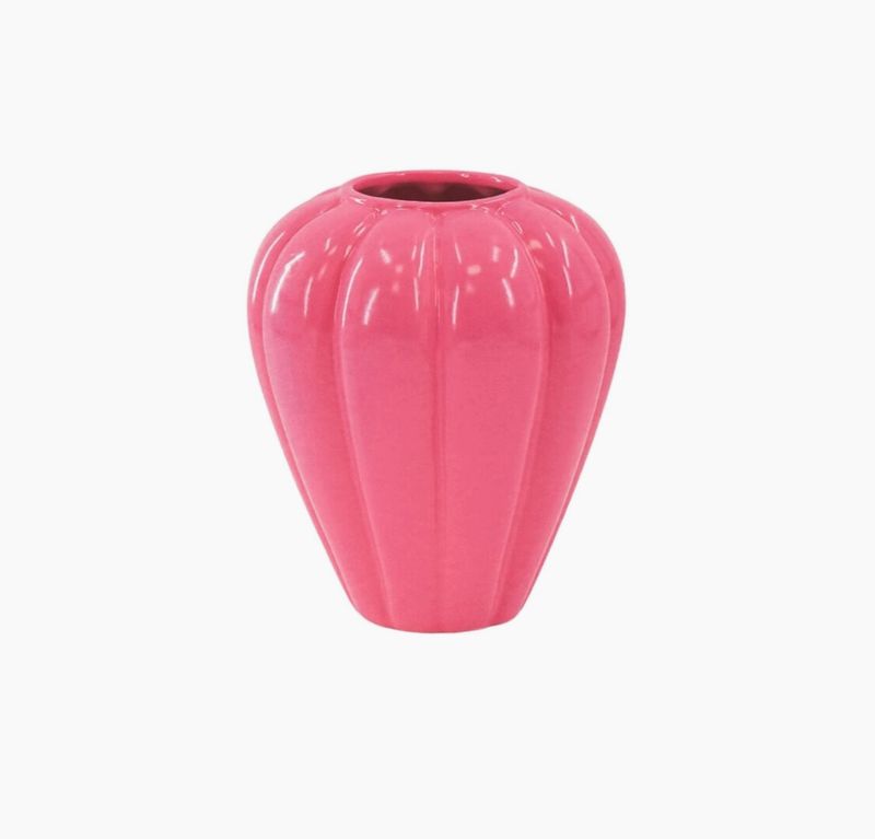 Housevitamin Blumenvase   pinker Wirbel Housevitamin Blumenvase   pinker Wirbel