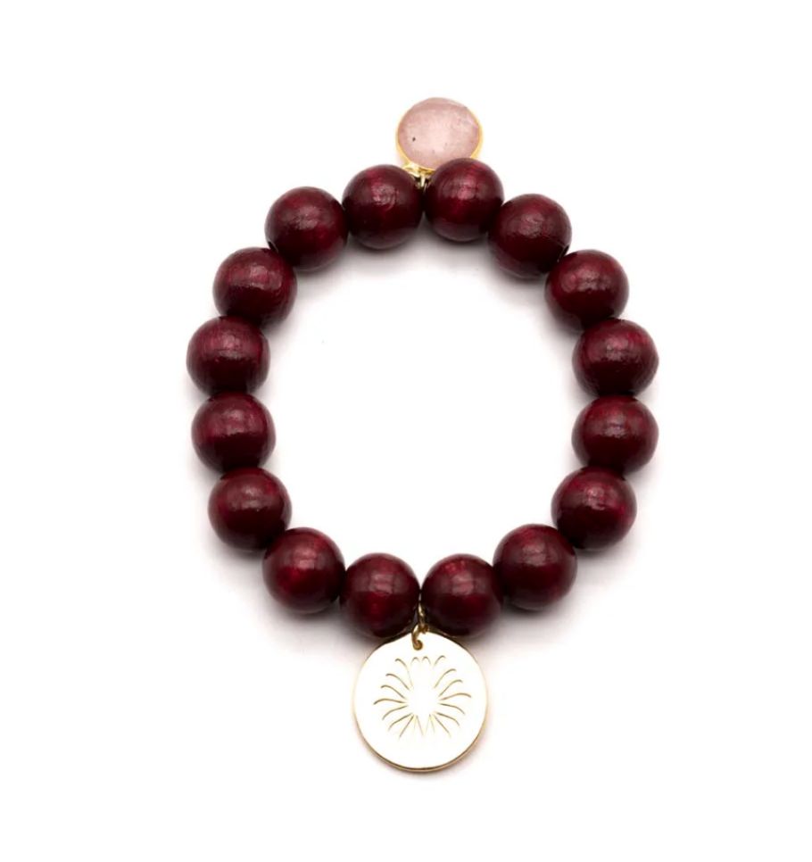 Perlen Armband Schmückstück A25 HD Soft Burgundy Perlen Armband Schmückstück A25 HD Soft Burgundy