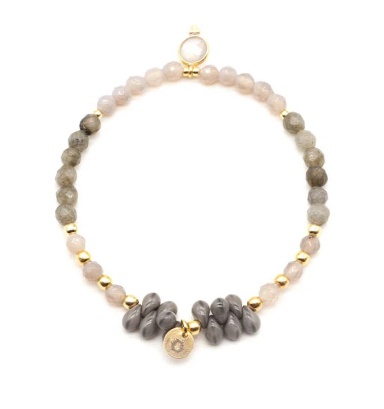 Schmückstück Armband A23 Drops Grey Schmückstück Armband A23 Drops Grey