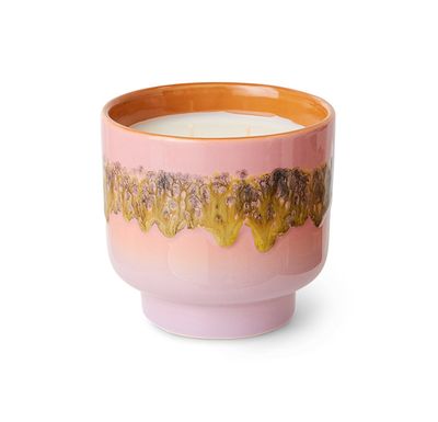 HK living 70s Keramik Duftkerze Miami