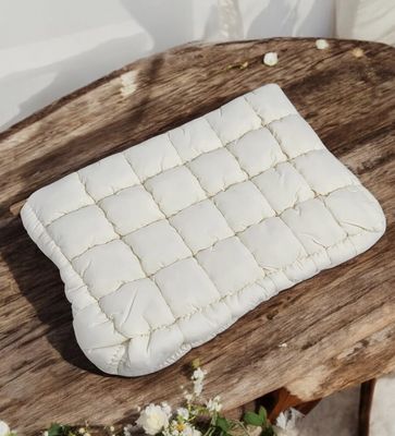 Schminktasche-gesteppt, Rosa