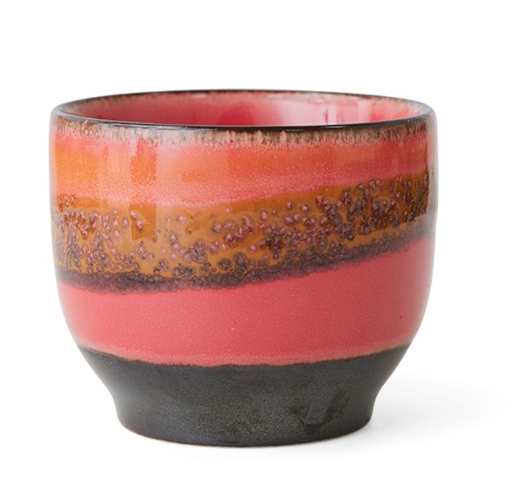 HK living 70s Keramik Kaffeebecher  Excelsa