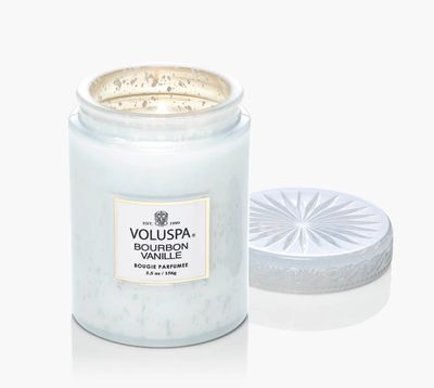 Voluspa Bourbon Vanille   Small Jar Candle