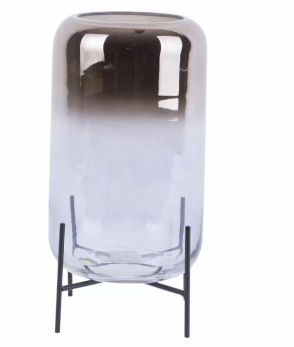 Present Time  Silver Vase Fade  L