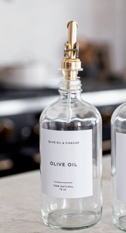 Luxe B Co  Olivenöl -Glasflaschen