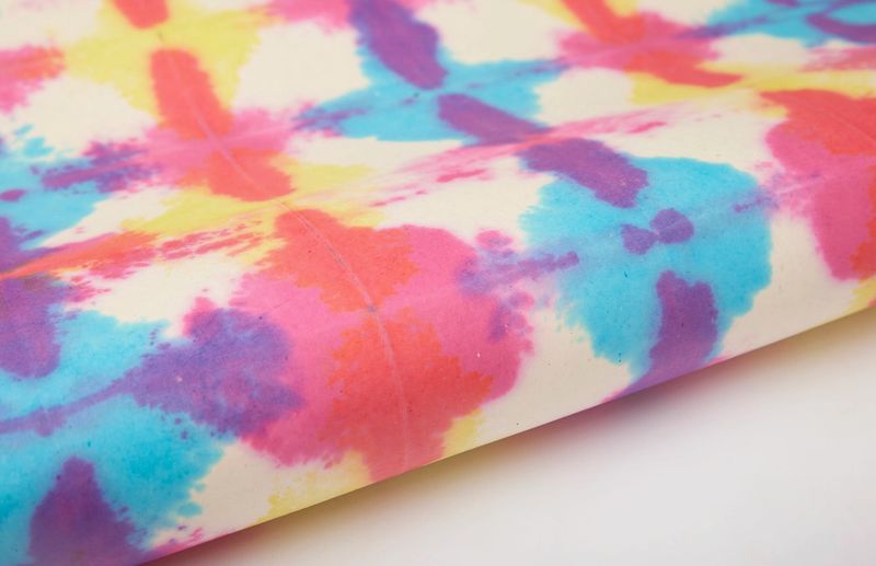 Paper Michi Geschenkpapier-handgefärbt PyramidL  Multicolour