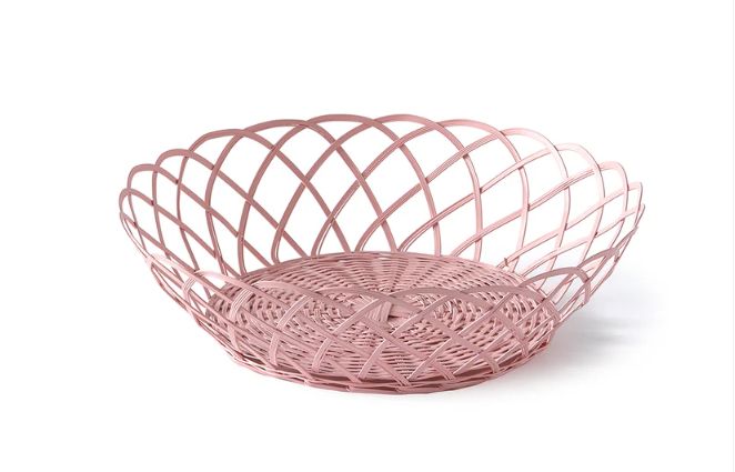Pols Potten Metallkorb Bakkie pink