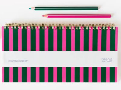 A-Journal Stationary / Fabrique a la Carte Schreibtischplaner - Stripes