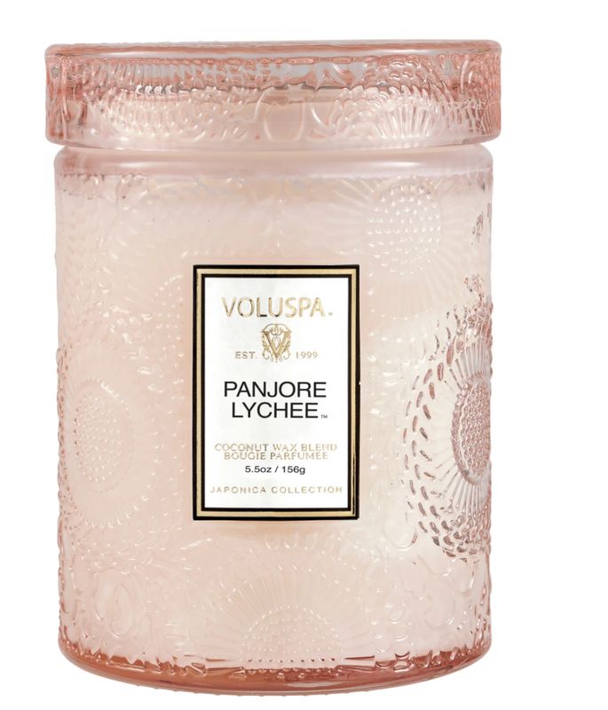 Voluspa Panjore  Lychee Small Jar  Candle