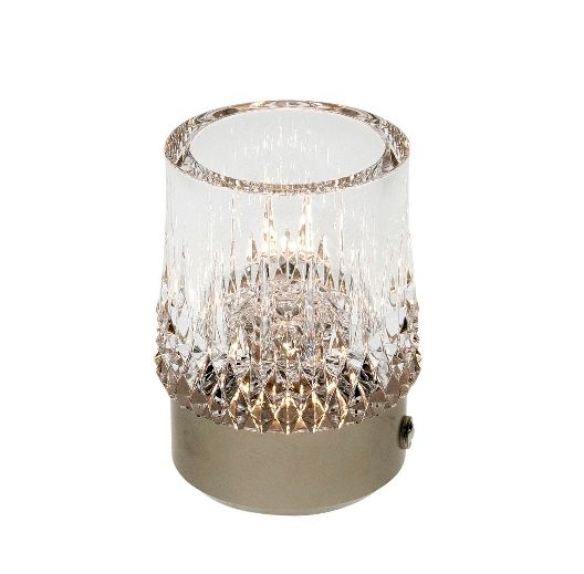 Werner Voss LED Windlicht, silbern