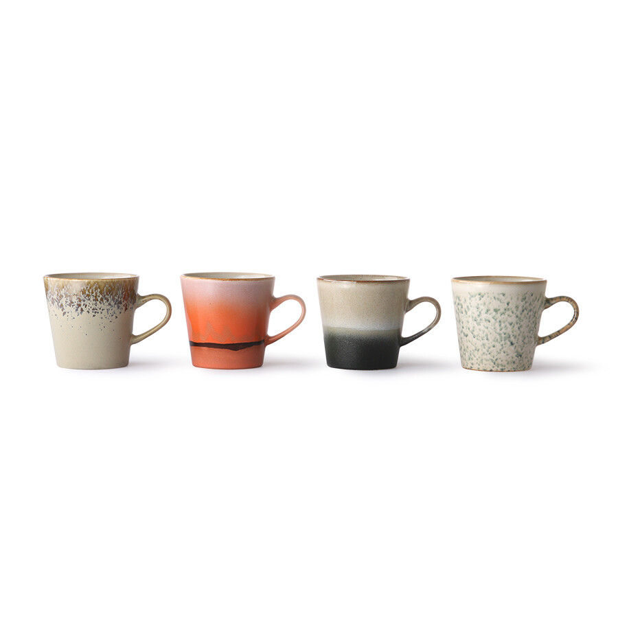 HK living Americano Tassenset 4er Set