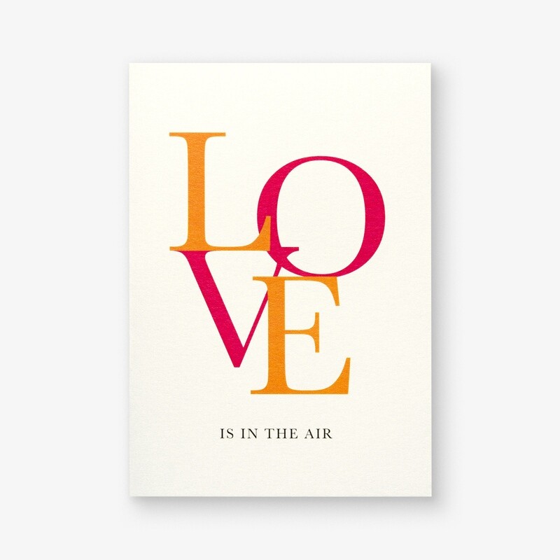 Home Quartier LOVE is in the air - Hochzeitskarte Home Quartier LOVE is in the air - Hochzeitskarte