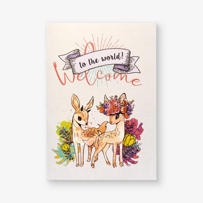 Home Quartier Welcome to the world - Babykarte Home Quartier Welcome to the world - Babykarte