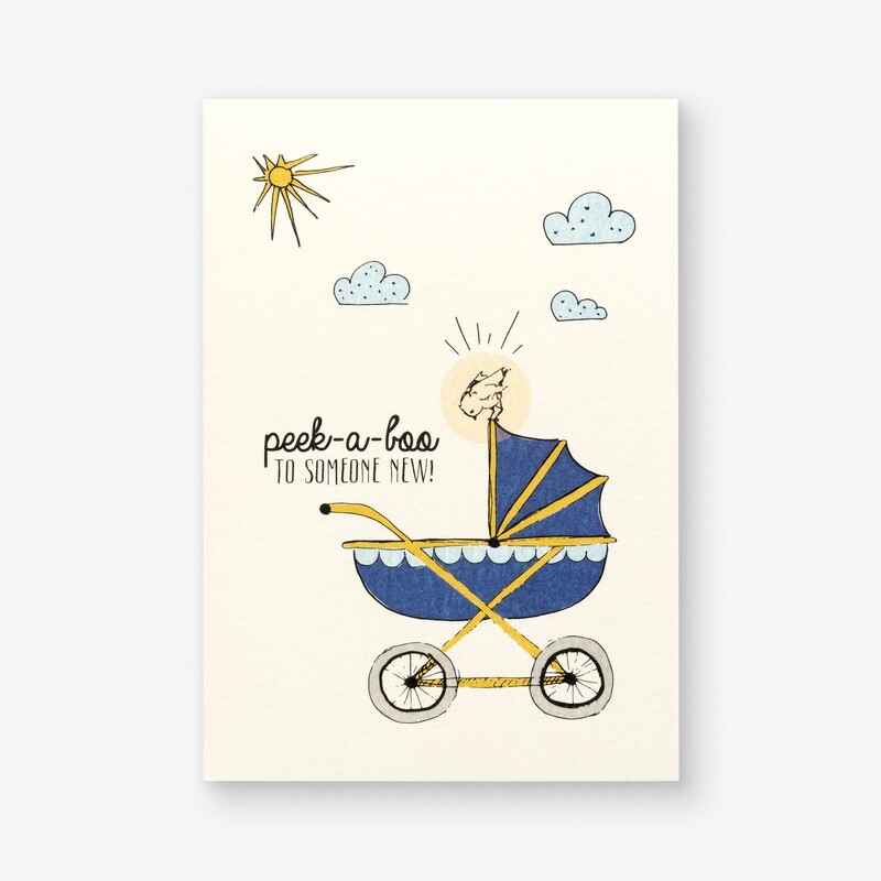 Home Quartier Peek - a - boo to someone new - Babykarte Home Quartier Peek - a - boo to someone new - Babykarte