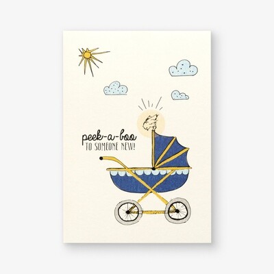 Home Quartier Peek - a - boo to someone new - Babykarte Home Quartier Peek - a - boo to someone new - Babykarte