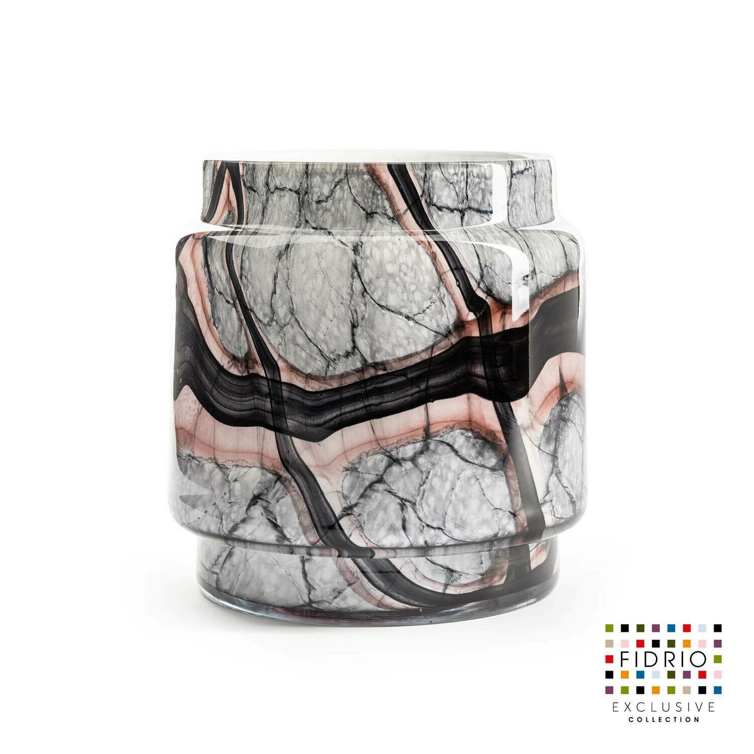 Fidrio Pot Puccini Onyx Flame Fidrio Pot Puccini Onyx Flame
