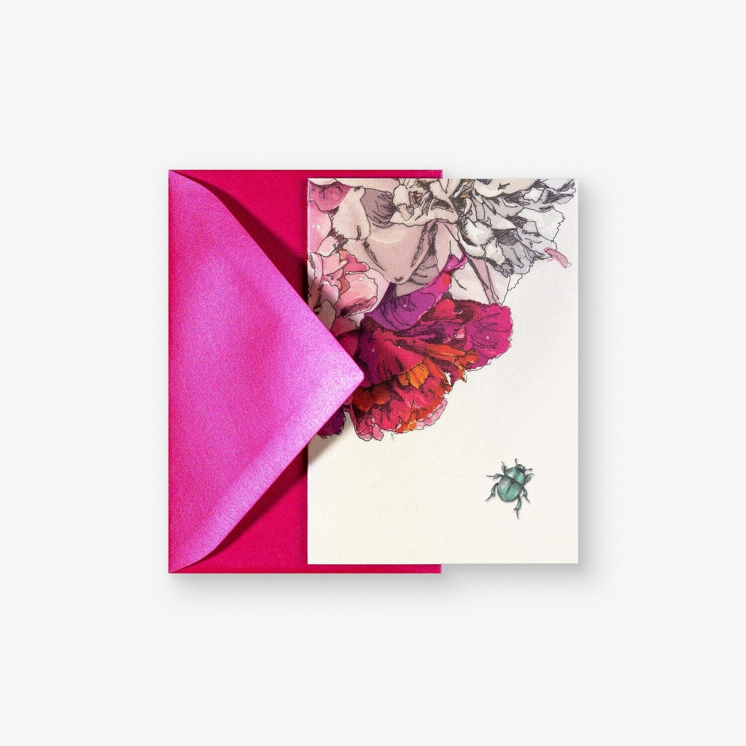 Home Quartier MINI Klappkarte - Pink Peony Home Quartier MINI Klappkarte - Pink Peony