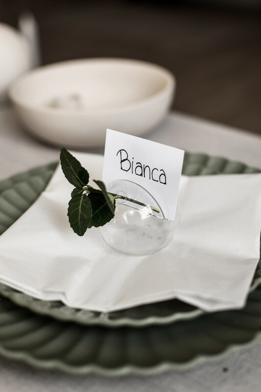 Storefactory Kartenhalter Bianca, transparent