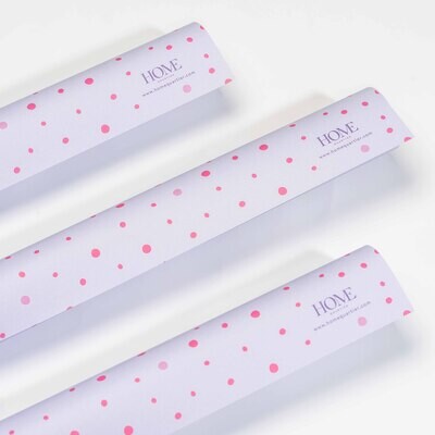 Geschenkpapier-Set pink dots