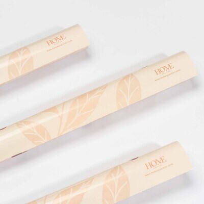 Geschenkpapier-Set beige leafs Geschenkpapier-Set beige leafs